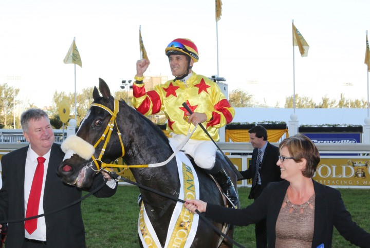 Wild One and jockey Anthony Delpech (Nkosi Hlophe)