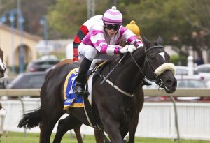 Luke Ferraris aboard Val La Ree (Annke Kitching)