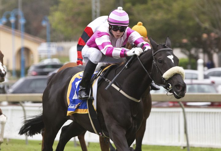 Luke Ferraris aboard Val La Ree (Annke Kitching)