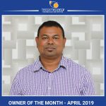 Owner of the Month – April 2019